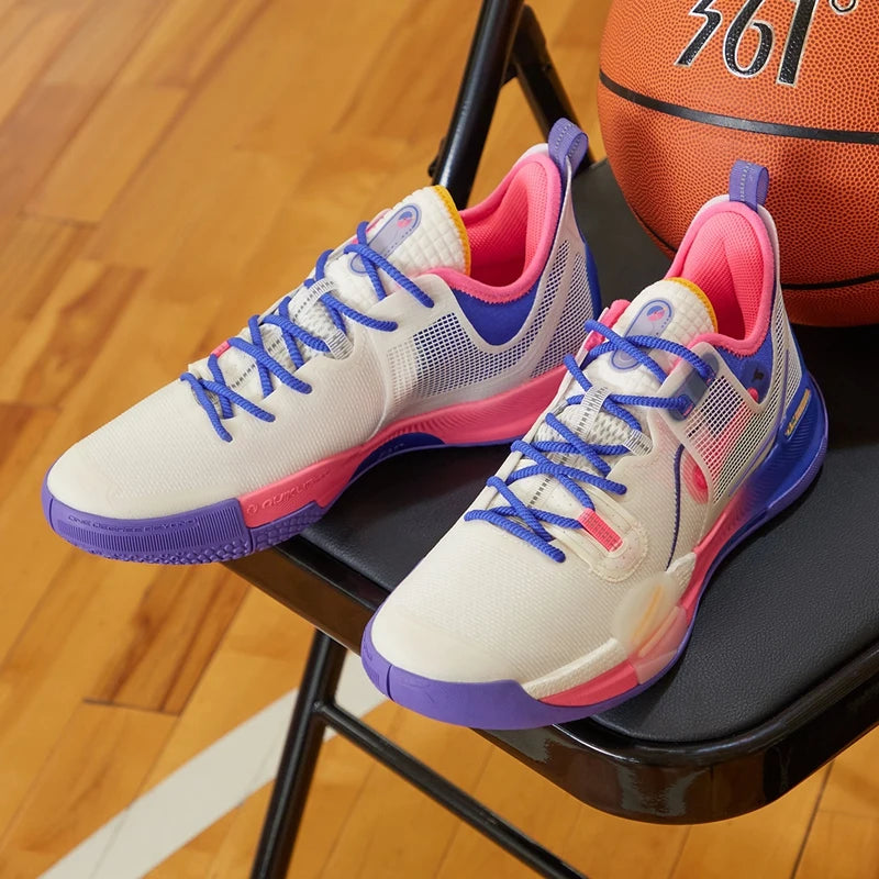 361 ° men's basketball sports shoes men's 2025 summer new anti slip and shock-absorbing combat boots sneakers