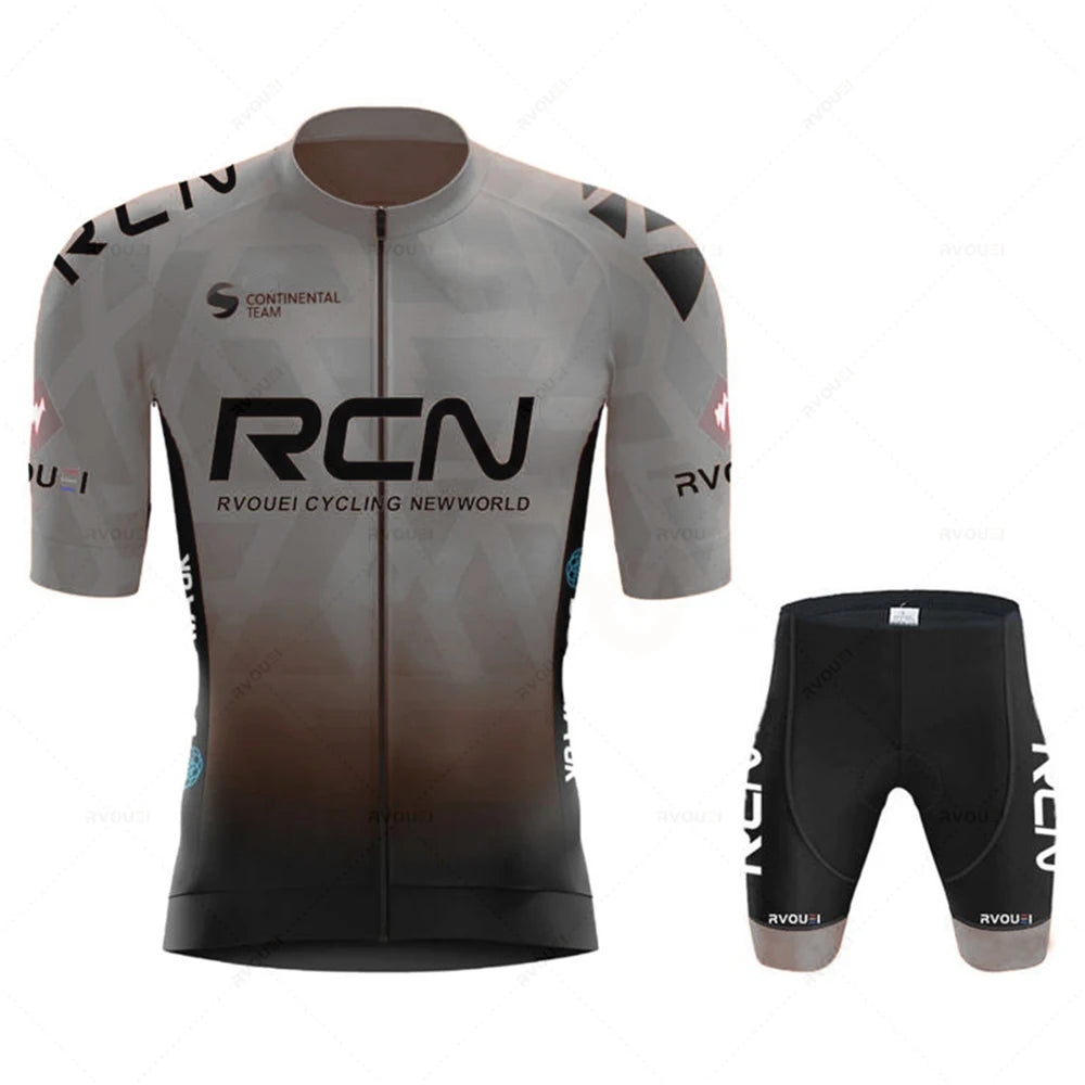 Conjunto de maillot de ciclismo Rvouei Team 2026, traje de ciclismo de carretera transpirable para verano, uniforme de ciclismo de montaña, ropa deportiva nueva.