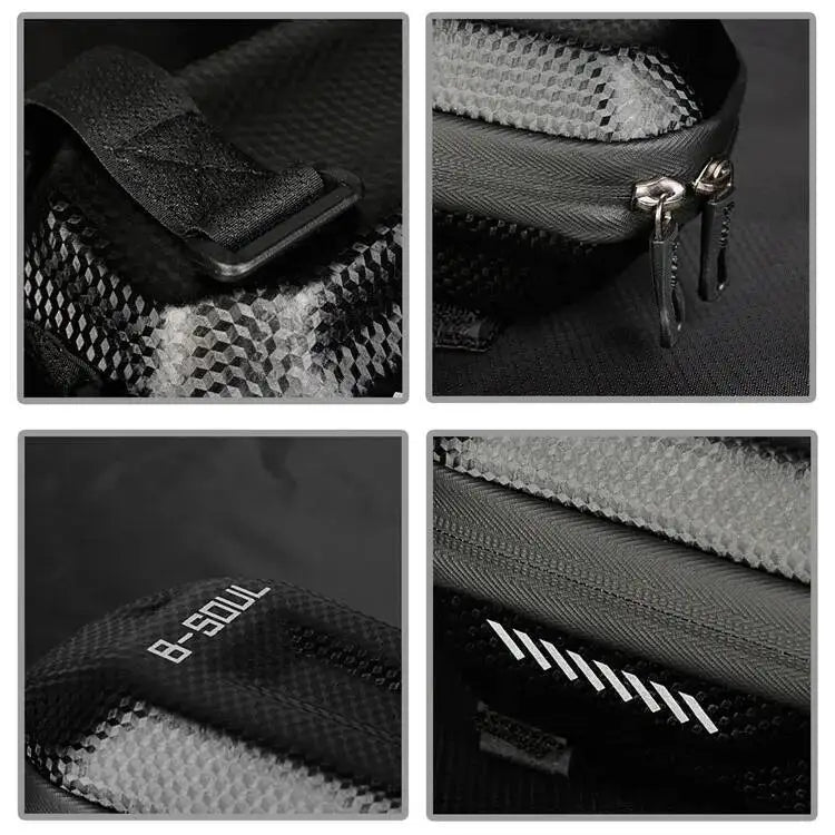 ESLNF New Design Bike Frame Front Hard Shell Top Tube Bag,Cycling Accessories Waterproof Bicycle Saddle Bag