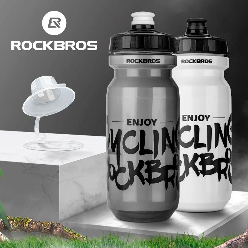 Botella de Agua ROCKBROS para Bicicleta MTB y Carretera – Gran Capacidad