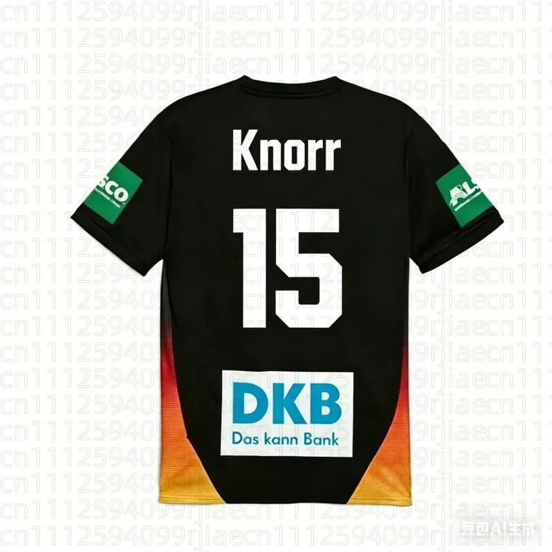 2026 New Golla #4 Jersey T-shirt Adults Quick-drying Handball Jersey Knorr 15 Match Jersey Fan Special Jersey Kit Sports T-shirt