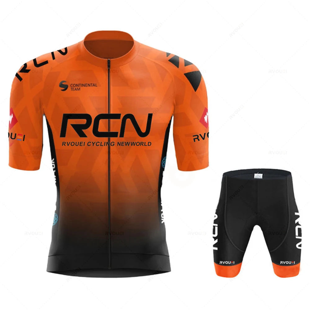 Conjunto de maillot de ciclismo Rvouei Team 2026, traje de ciclismo de carretera transpirable para verano, uniforme de ciclismo de montaña, ropa deportiva nueva.