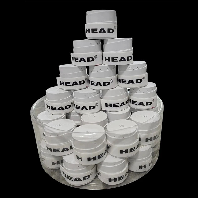 30pcs head Tennis Overgrip Padel Racket head Tenis Grip Tape Anti Slip Training Replacement Sweatband Badminton Accessories