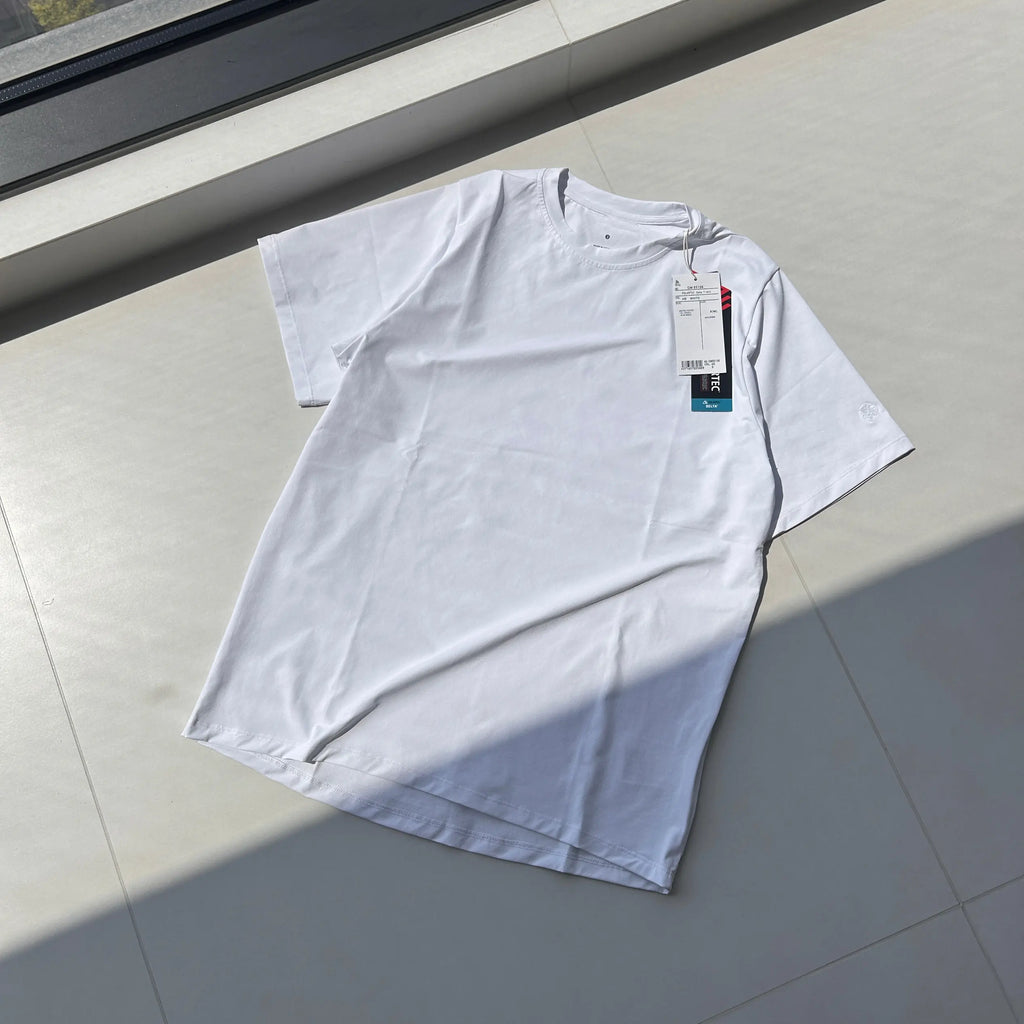 GDW Toray Fabric Outdoor Sports Running Lightweight Quick-Dry Breathable Sweat-Wicking Crew Neck Short Sleeve T-Shirt
