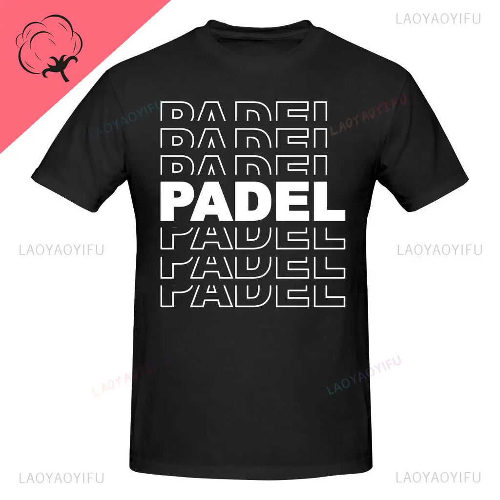 Porque Pierdo Al Padel Divertido Tshirt Funny Cotton T Shirt Casual Soft Premium Men Clothing Shirt Graphic Tee Shirt Summer Top