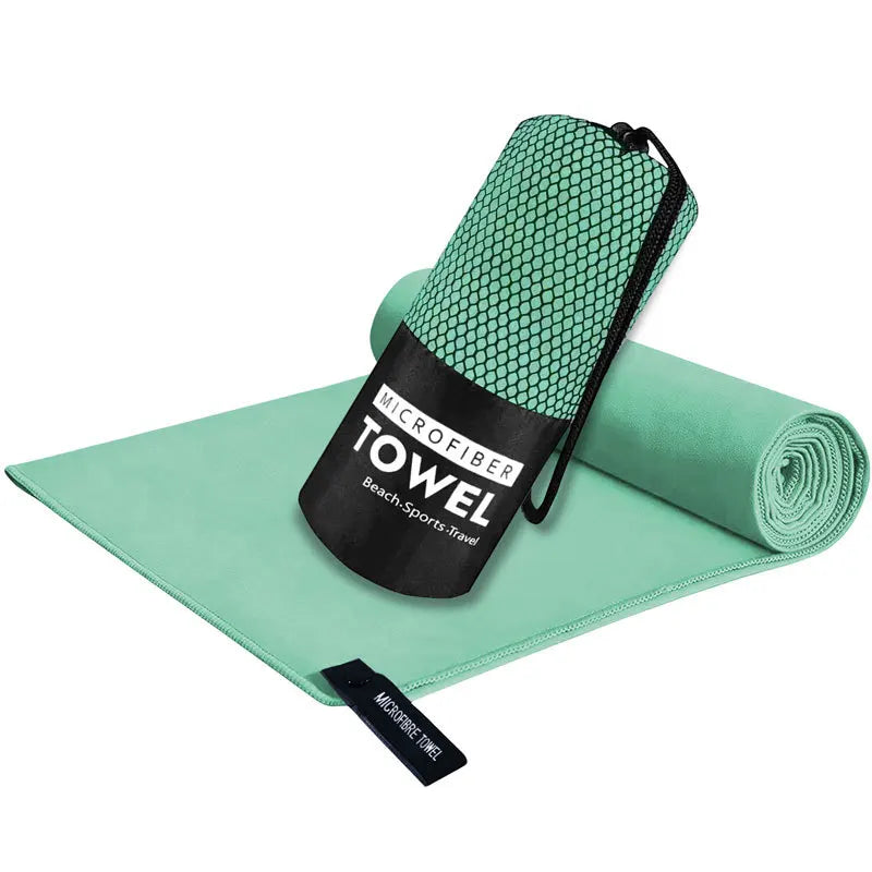 Sandproof Microfiber Fast-Drying Towel  Lightweight Portable  Swim Yoga Gym Beach Travel Sports Essentials