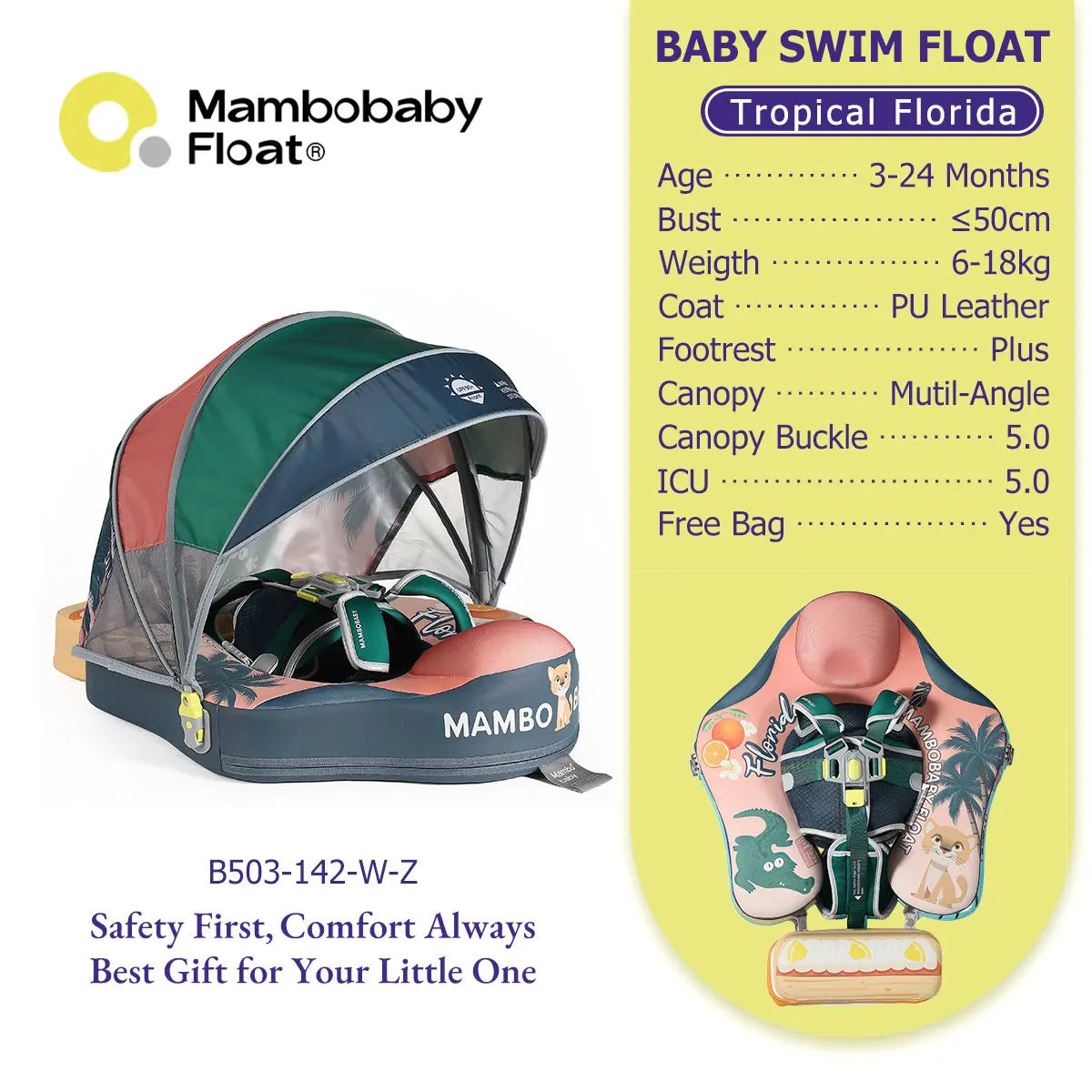 Mambobaby Baby Pool Float Vip 5 Dropshipping Blackproof Pool Mat For Infant Non-Inflatable Natation Buoy With Parasol Beach Toys
