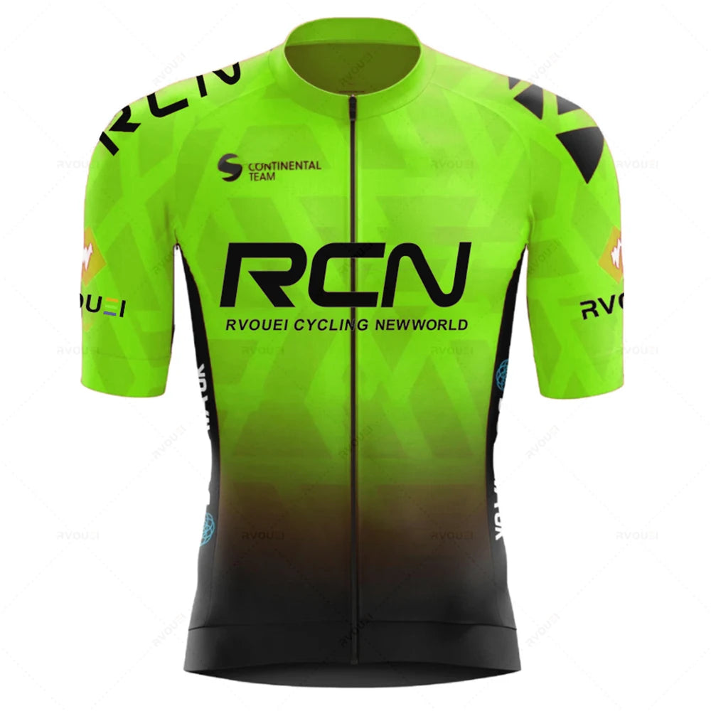 Conjunto de maillot de ciclismo Rvouei Team 2026, traje de ciclismo de carretera transpirable para verano, uniforme de ciclismo de montaña, ropa deportiva nueva.