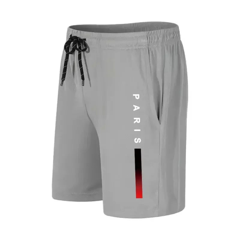 Men's Sports Shorts, Breathable, Quick Drying, for Badminton, Color Black, for Training, Running and Fitness, Summer 2026
