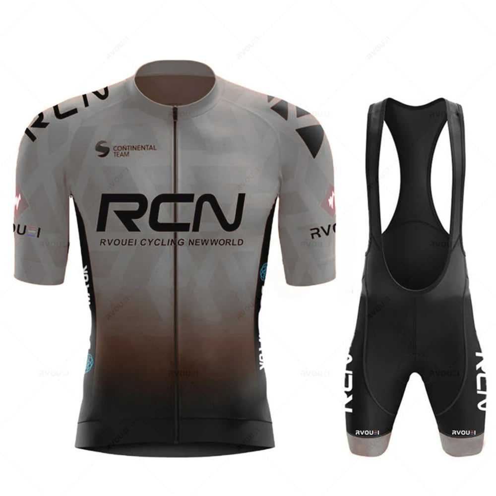 Conjunto de maillot de ciclismo Rvouei Team 2026, traje de ciclismo de carretera transpirable para verano, uniforme de ciclismo de montaña, ropa deportiva nueva.