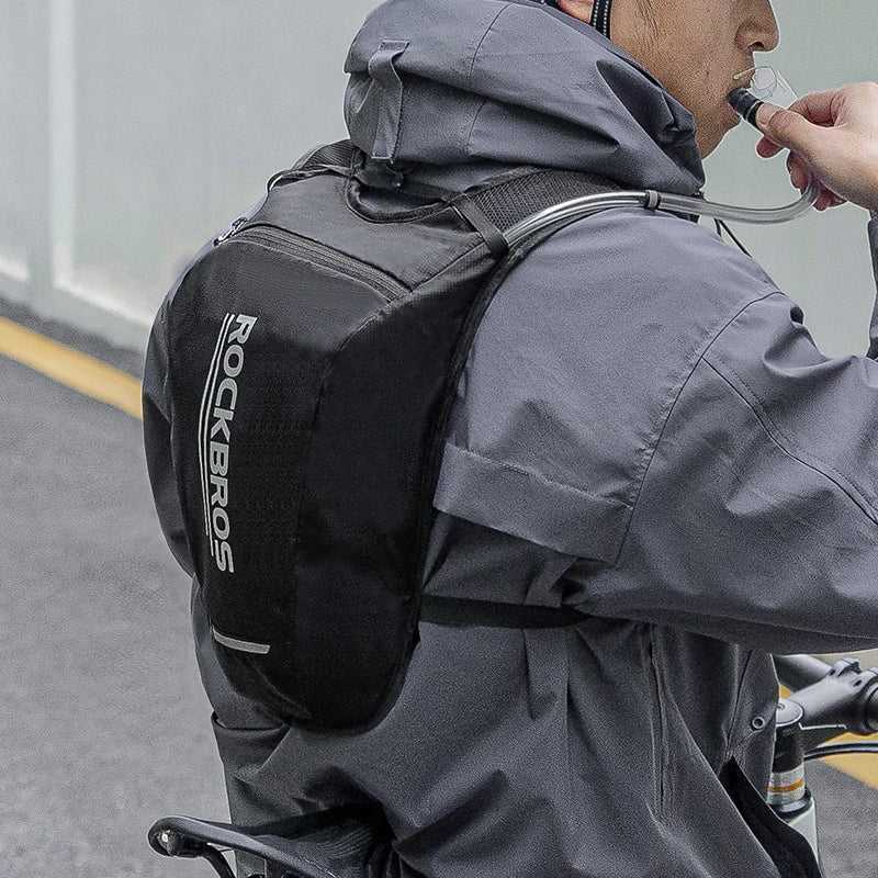 Mochila de Hidratación ROCKBROS 2L – Reflectante para Ciclismo y Running