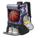 Basketball Backpack Sport Outdoor Football Volleyball Storage Bags with Separate Shoes Compartment Training Sports Backpack
