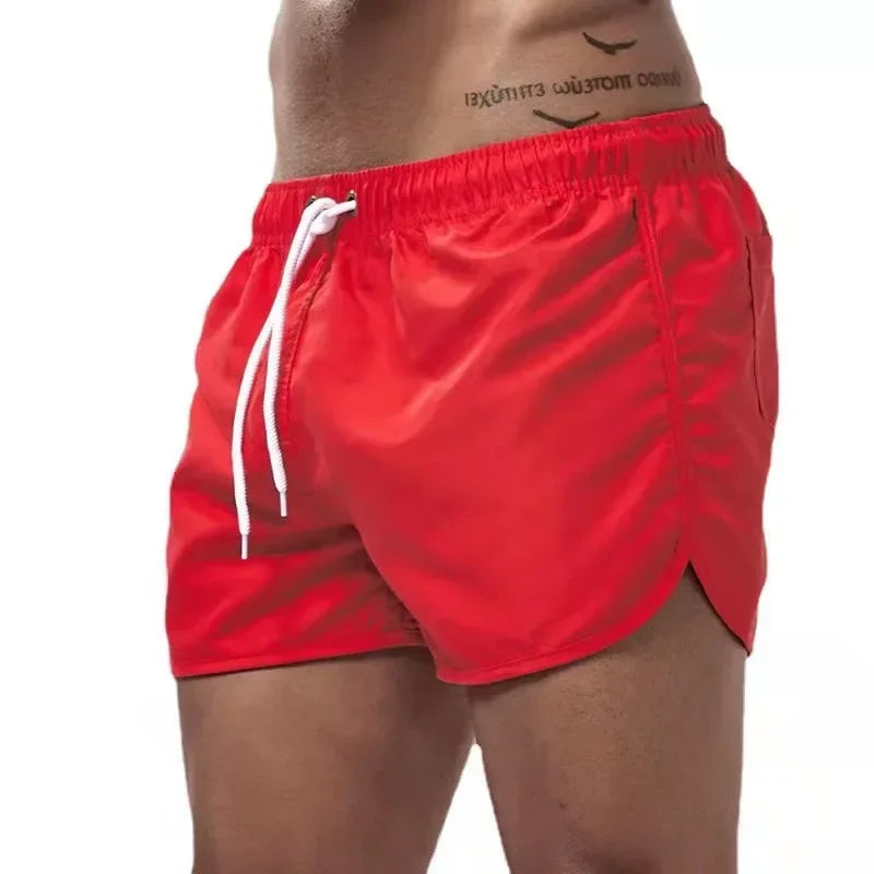 New Fashion Mens Running Shorts Gym Wear Fitness Workout Shorts Men Sport Short Pants Tennis Basketball Soccer Training Shorts