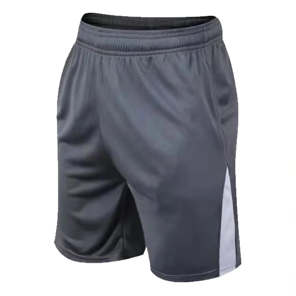 Solid Football Training Shorts Mens Summer Bottoms Running Basketball Soccer Shorts Boys Tennis Badminton Sports Shorts
