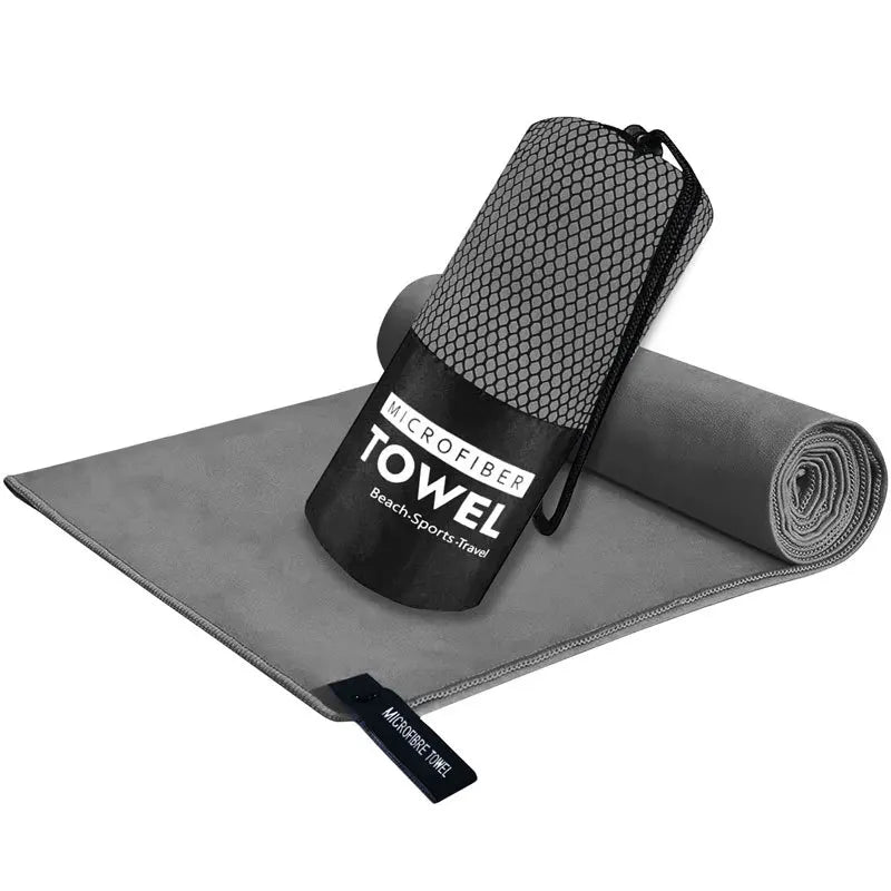 Sandproof Microfiber Fast-Drying Towel  Lightweight Portable  Swim Yoga Gym Beach Travel Sports Essentials