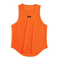Camisetas deportivas de malla transpirables de secado rápido para gimnasio, fitness y culturismo. Camisetas sin mangas para correr, ideales para entrenamientos y actividades al aire libre.