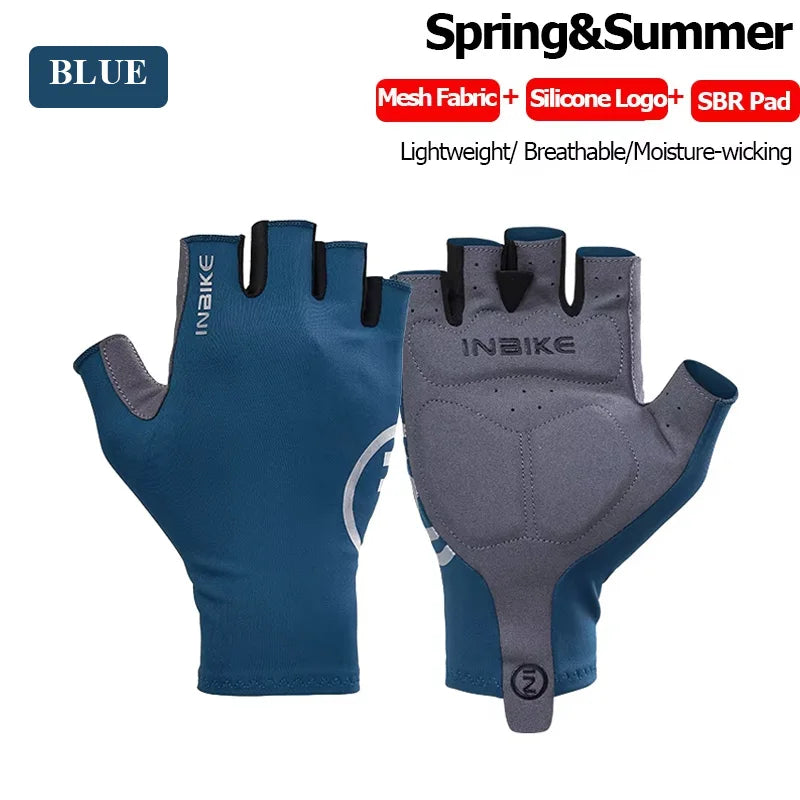 Guantes de Ciclismo INBIKE Invierno – Dedo Completo con Pantalla Táctil y Gel