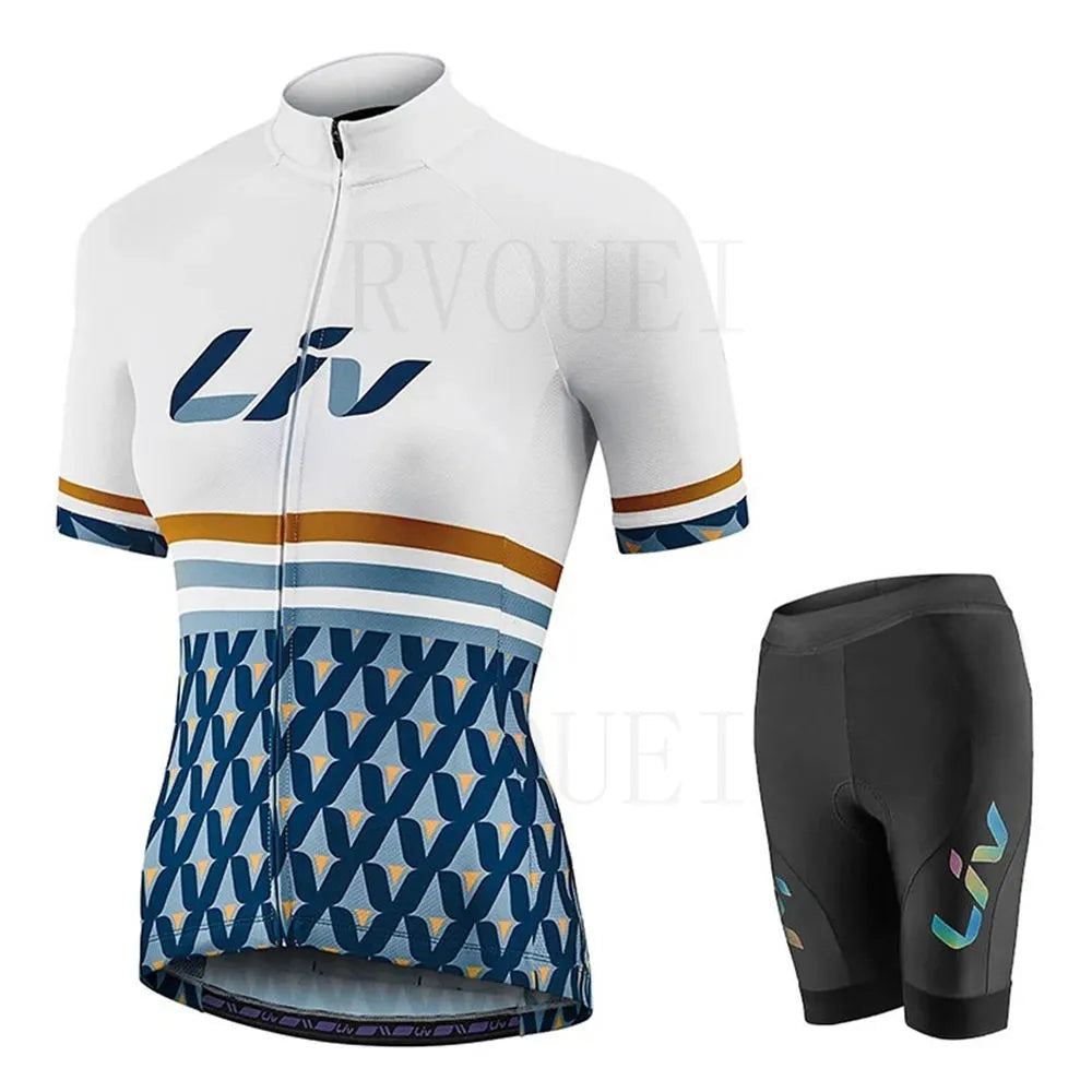 Maillot de ciclismo de verano para mujer Liv 2022, transpirable, para MTB, ropa de ciclismo de montaña, maillot, ropa de ciclismo