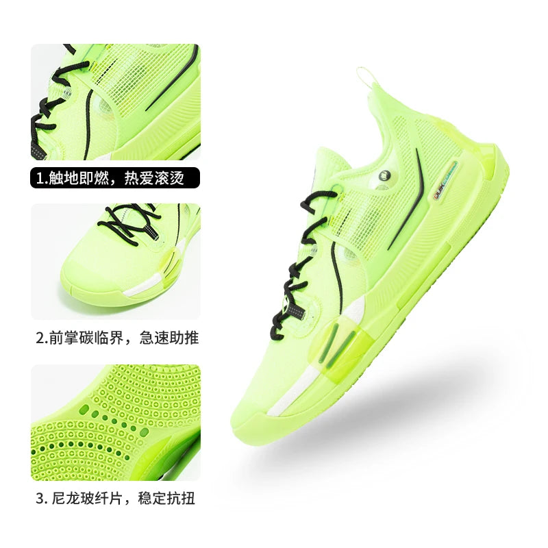 361 ° men's basketball sports shoes men's 2025 summer new anti slip and shock-absorbing combat boots sneakers
