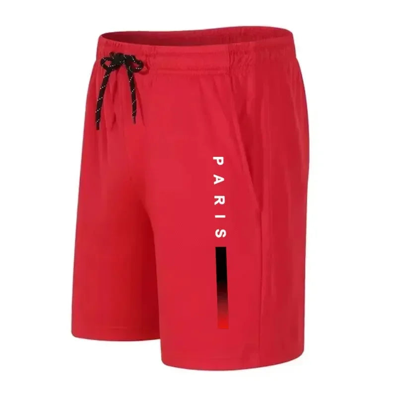 Men's Sports Shorts, Breathable, Quick Drying, for Badminton, Color Black, for Training, Running and Fitness, Summer 2026