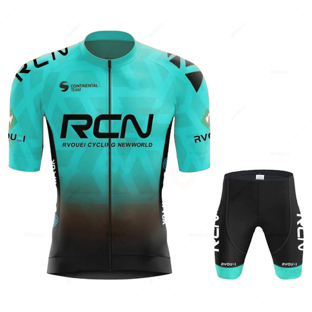 Conjunto de maillot de ciclismo Rvouei Team 2026, traje de ciclismo de carretera transpirable para verano, uniforme de ciclismo de montaña, ropa deportiva nueva.