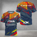 Fashion new Men's Quick Dry Tennis T-Shirt Summer Loose Padel Clothing Outdoor Badminton Running T-Shirts Sport Short Sleeve top