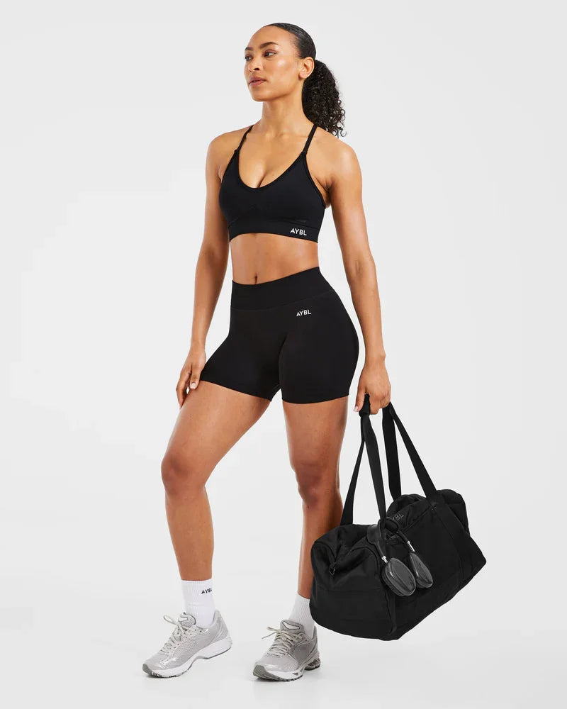 Conjunto Deportivo Yoga Mujer AYBL — Sujetador + Shorts Sin Costuras