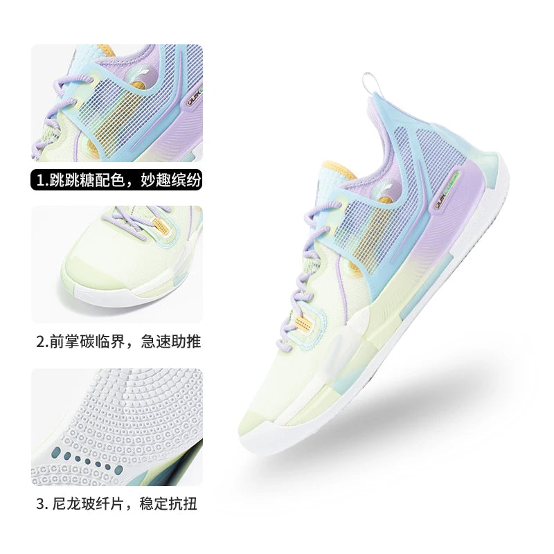 361 ° men's basketball sports shoes men's 2025 summer new anti slip and shock-absorbing combat boots sneakers