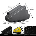 36V 48V 60V 72V E-BIKE Electric Bicycle Triangle Battery Bag Black Bicycle Frame Triangle Bags Max load 126 cells
