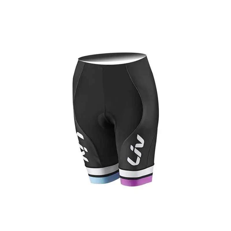 LIV, pantalones cortos de ciclismo para mujer, pantalones cortos deportivos ajustados estándar para bicicleta, acolchado de gel, pantalones cortos de ciclismo de montaña para mujer, pantalones.