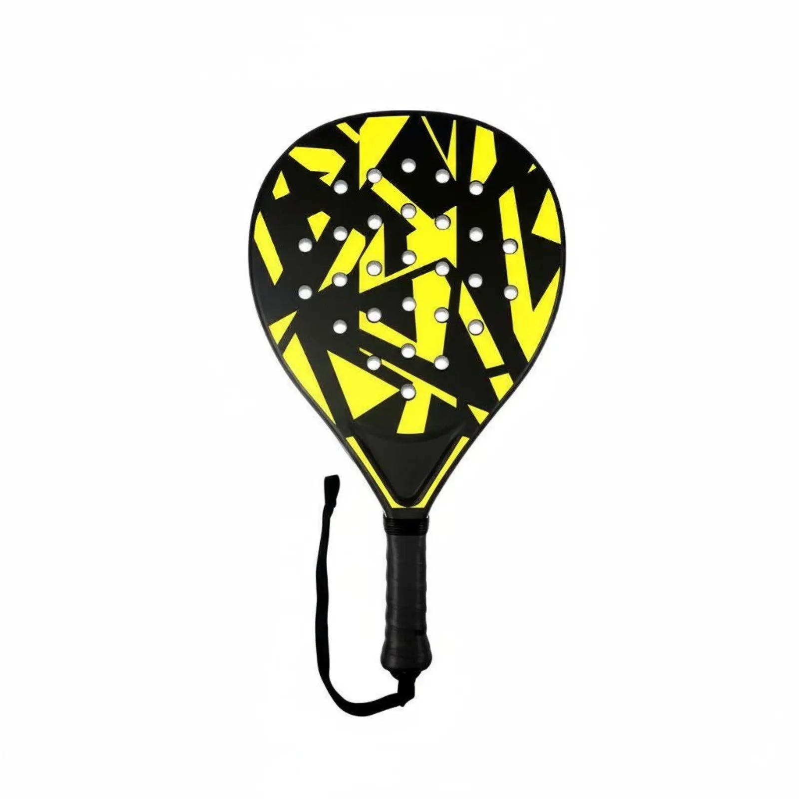 Beginner Padel Paddle Strong Bounce Lightweight Padel Racket Sport Racket Paddle Racquet Kit Shock Absorbing Enlarged Sweet Area