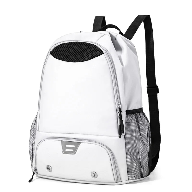 21L Large Capacity Basketball Sports Backpack Waterproof Shoe Compartment Drawstring Storage Bag Men Travel Cycling Camping Bags