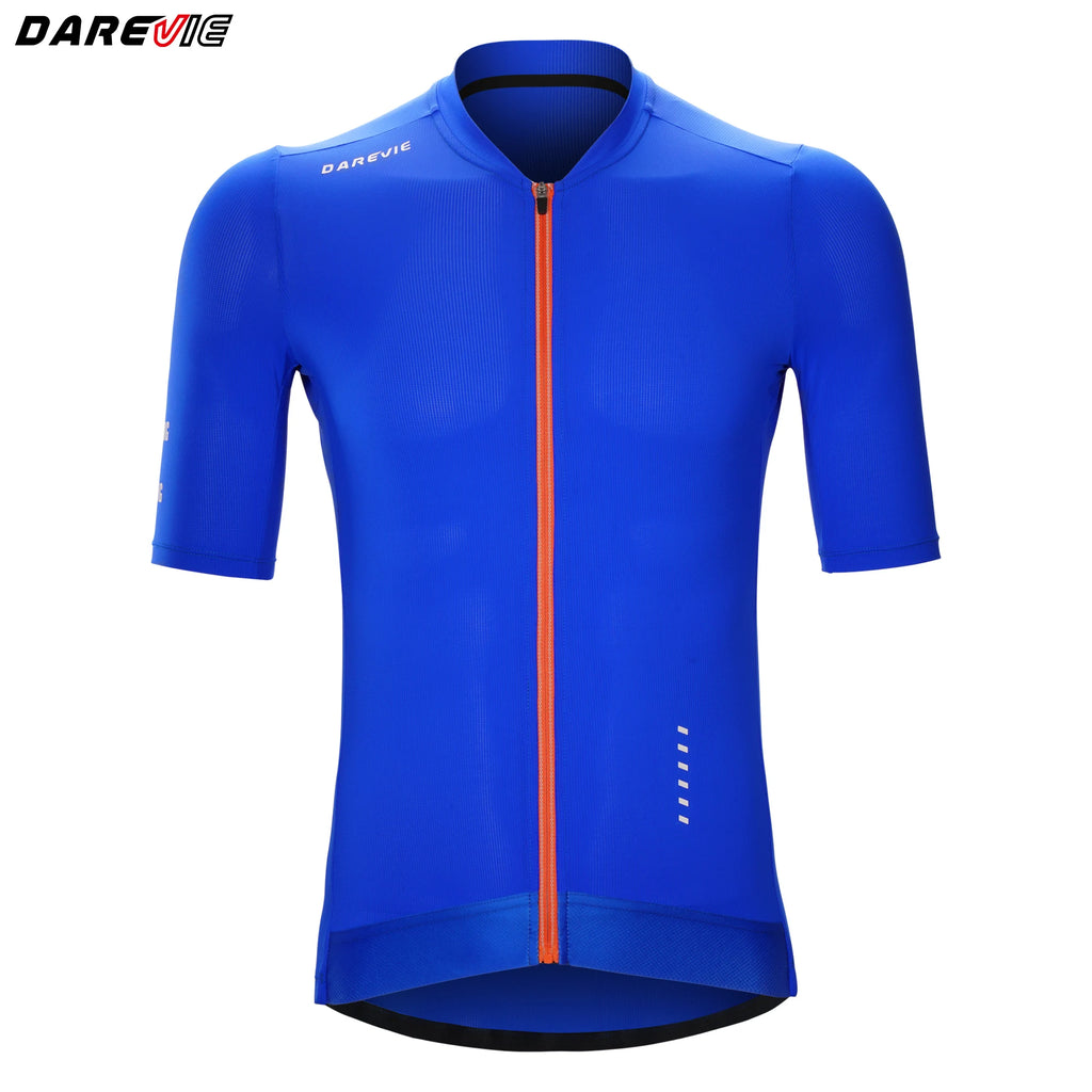 DAREVIE Man Cycling Maillot Cool Technology Cycling Jersey Man Women Breathable Quick Dry Cycling Clothes for Men Small Size