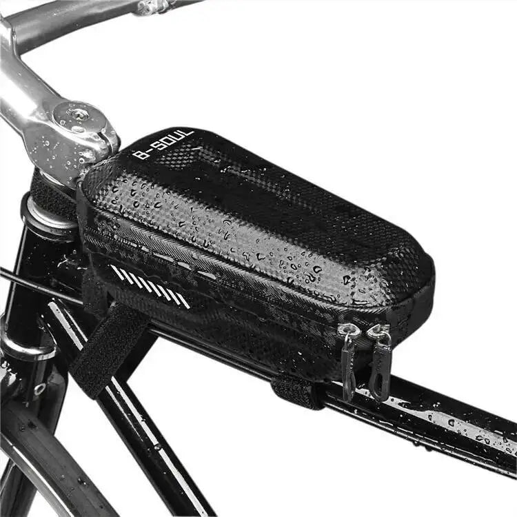 ESLNF New Design Bike Frame Front Hard Shell Top Tube Bag,Cycling Accessories Waterproof Bicycle Saddle Bag