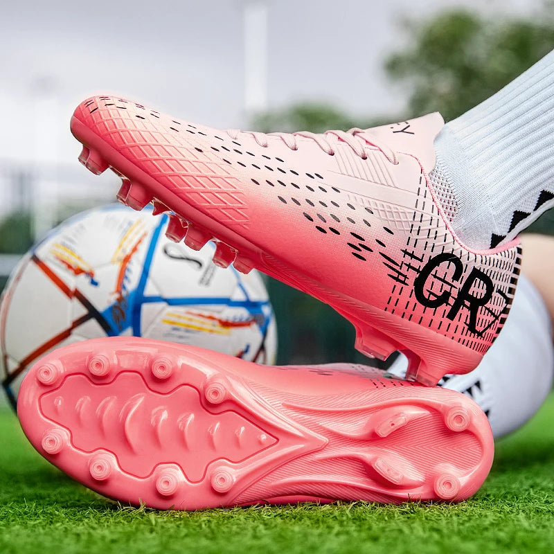 Men Professional Soccer Shoes Field Original Resistant Male Comfortable Football Shoes Long Spikes Fast Sports Football Boots