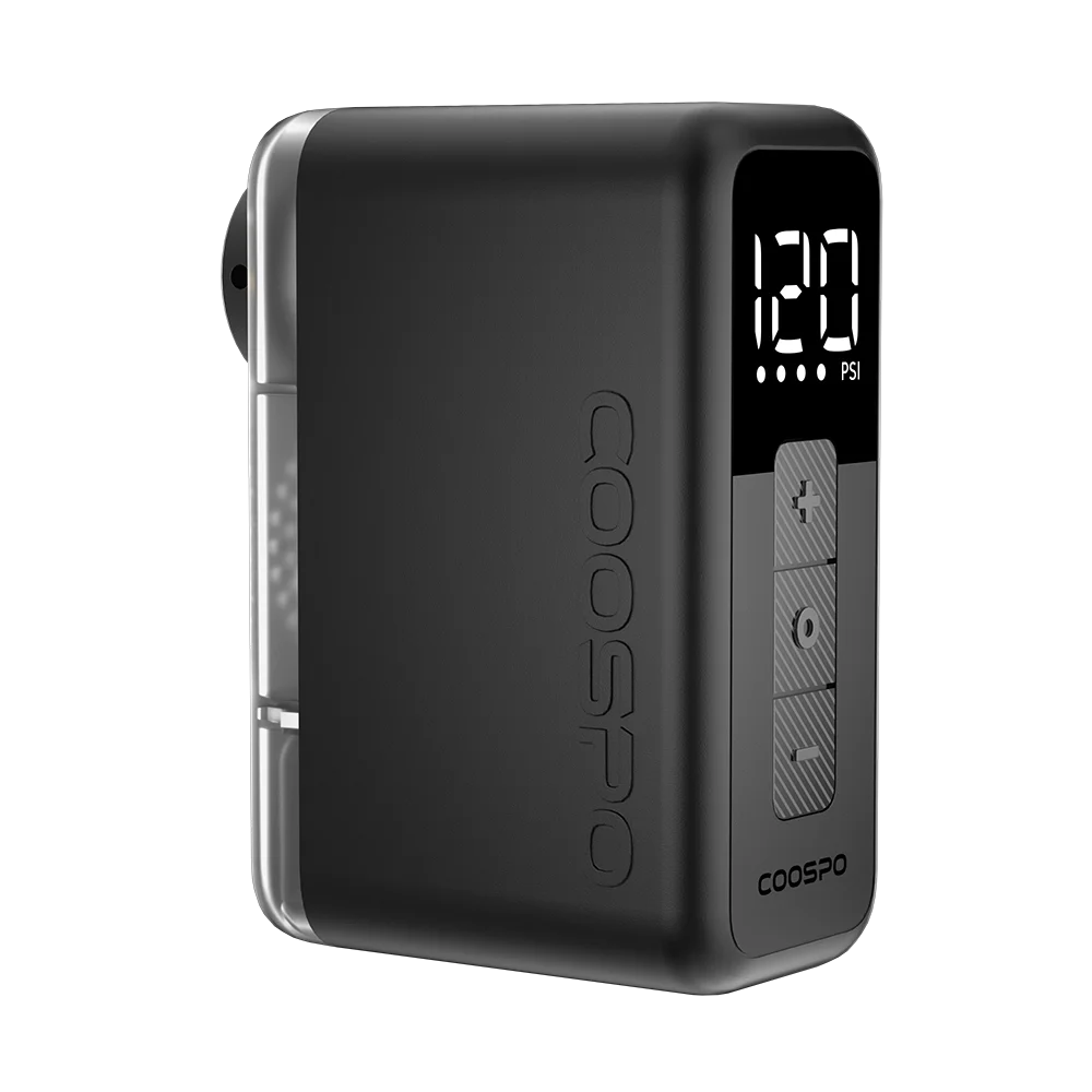 Bomba de Aire Eléctrica COOSPO X1 Mini – 120PSI Recargable para Bicicleta