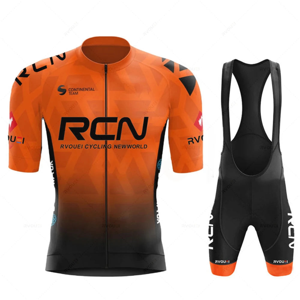Conjunto de maillot de ciclismo Rvouei Team 2026, traje de ciclismo de carretera transpirable para verano, uniforme de ciclismo de montaña, ropa deportiva nueva.
