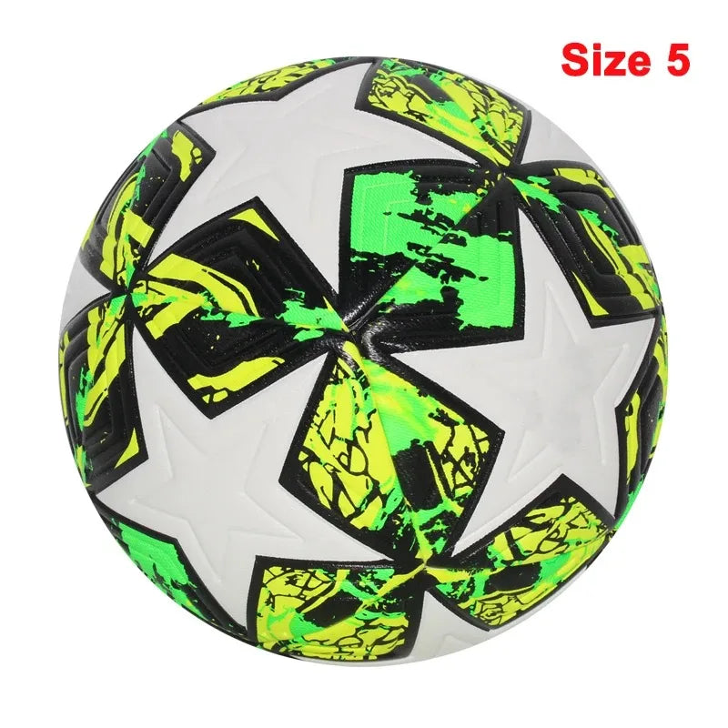 Standard Soccer Ball Professional Outdoors Sports Match Balls Training Seamless Football High Quality PU Material Size 5