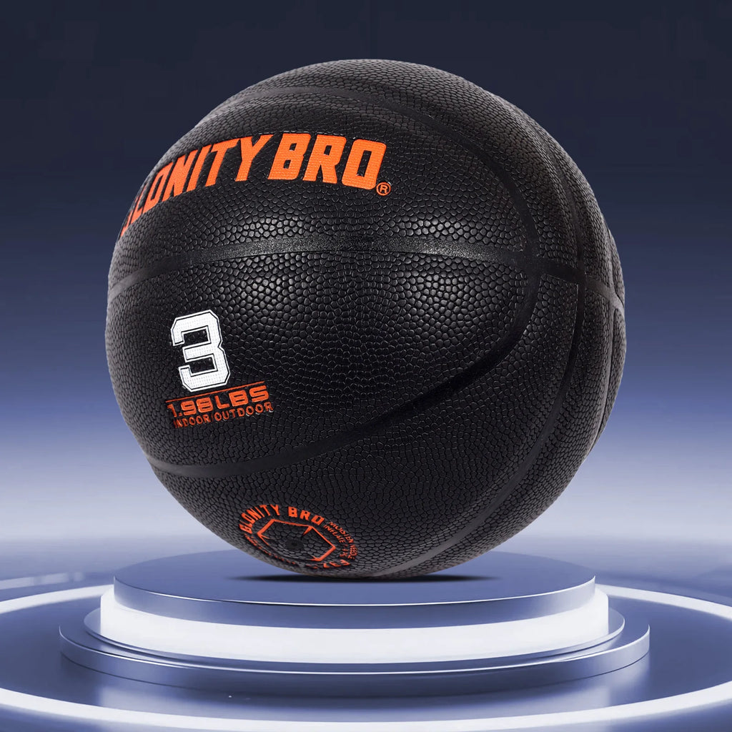 Trainer Small Heavy Ball Size 3 Basketball Ball For Indoor & Outdoor – Improve Dribbling, Passing, Handling & Rebounding Skills