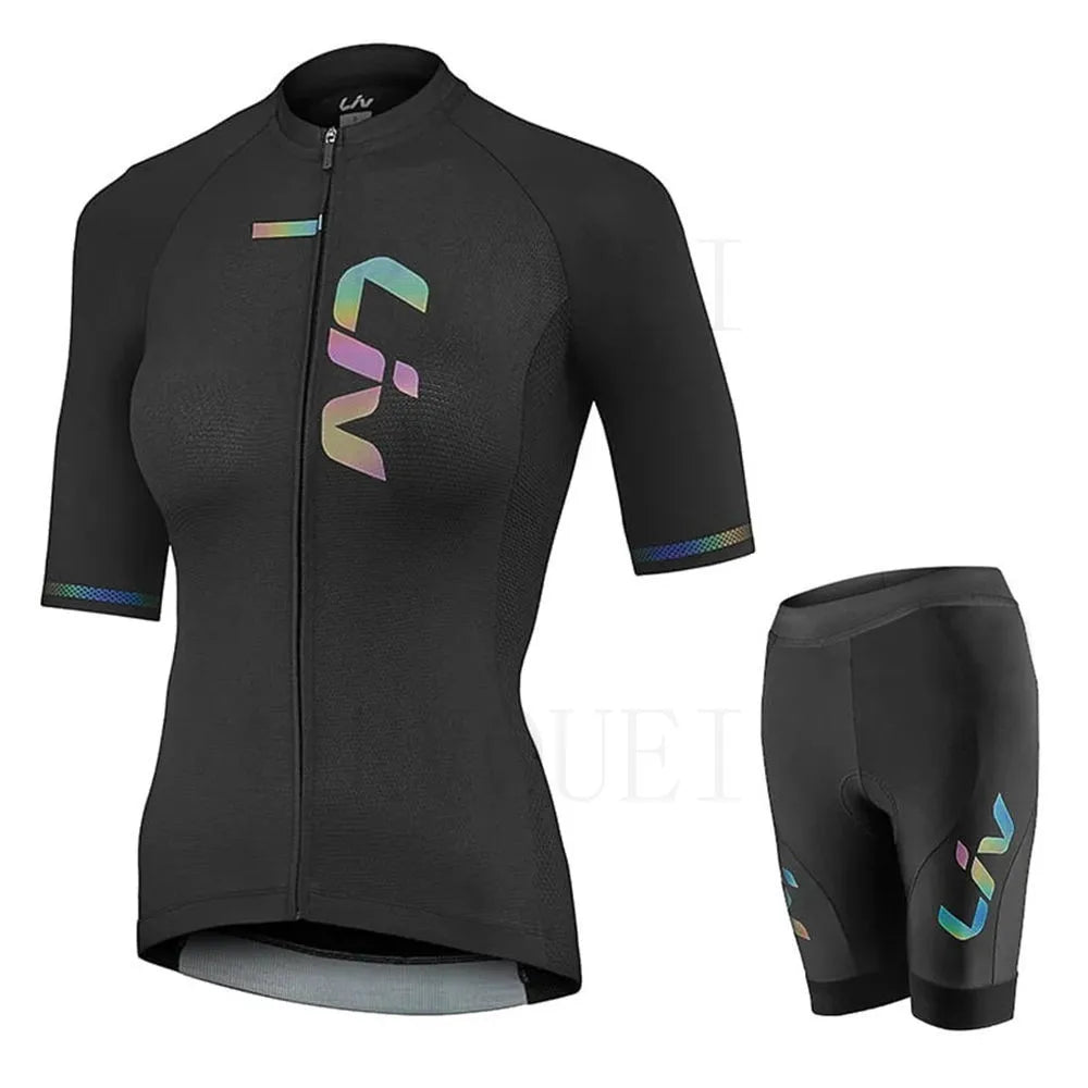 Maillot de ciclismo de verano para mujer Liv 2022, transpirable, para MTB, ropa de ciclismo de montaña, maillot, ropa de ciclismo