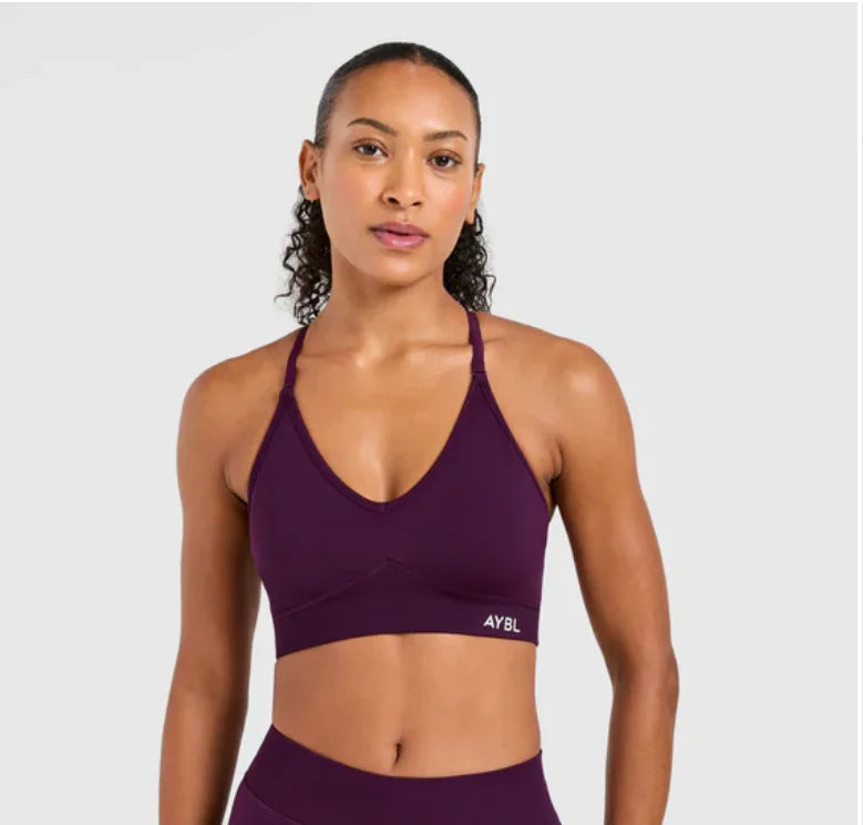 Conjunto Deportivo Yoga Mujer AYBL — Sujetador + Shorts Sin Costuras