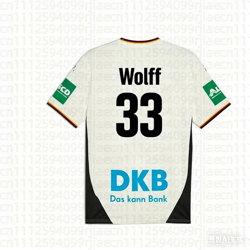 2026 New Golla #4 Jersey T-shirt Adults Quick-drying Handball Jersey Knorr 15 Match Jersey Fan Special Jersey Kit Sports T-shirt