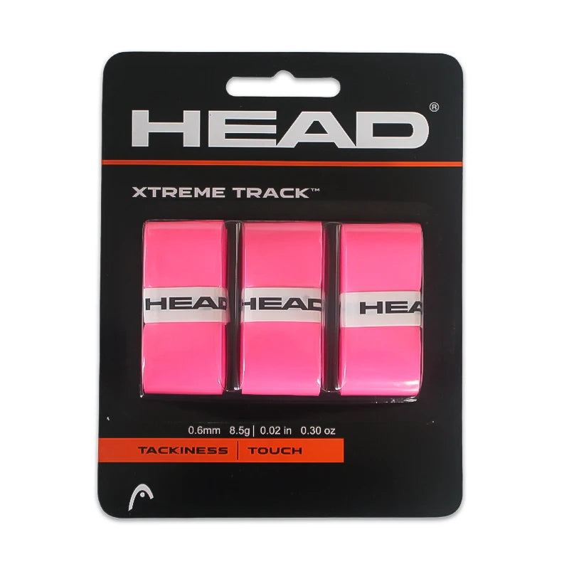 HEAD Grip Pickleball Padel Accessories 2026 Brand New Anti Slip Thickened Overgrips Tennis Accessory 3Pcs/Bag