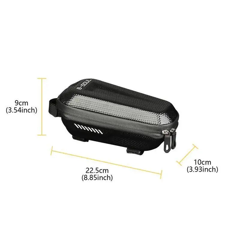 ESLNF New Design Bike Frame Front Hard Shell Top Tube Bag,Cycling Accessories Waterproof Bicycle Saddle Bag