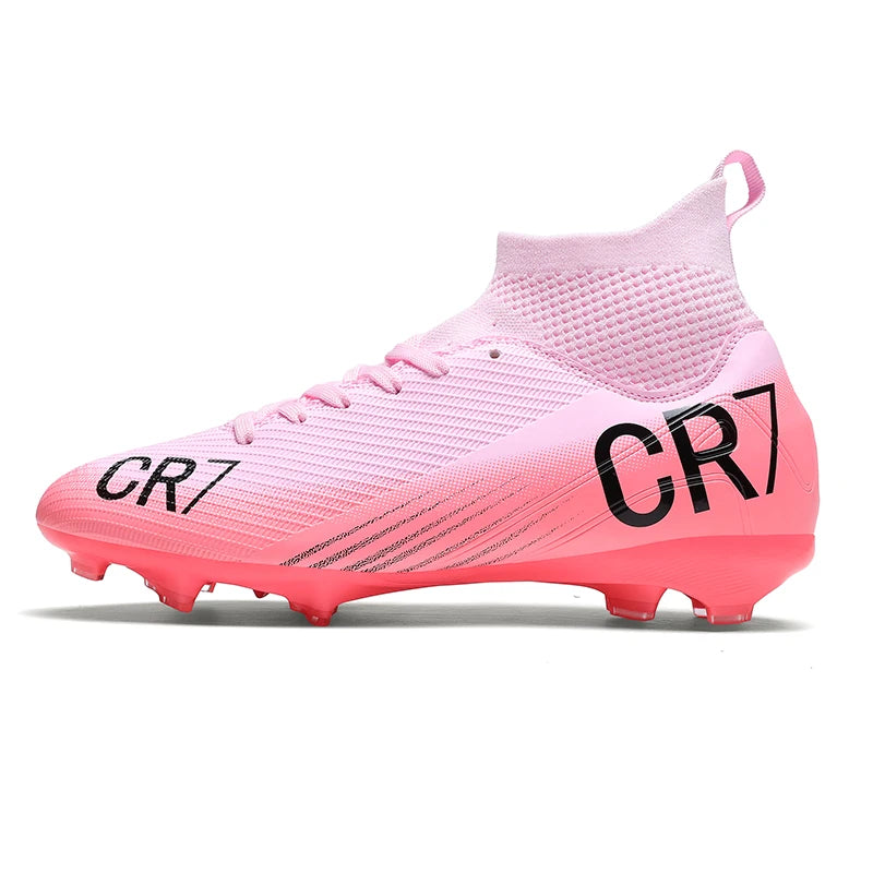 Men Field Football Soccer Cleats Breathable Shock Absorbing Outdoor Training Sports Running Casual Shoes