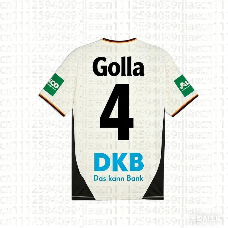 2026 New Golla #4 Jersey T-shirt Adults Quick-drying Handball Jersey Knorr 15 Match Jersey Fan Special Jersey Kit Sports T-shirt