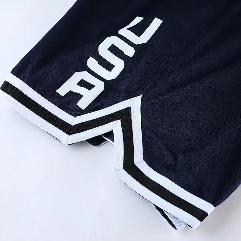 2024 Summer Basketball Running Shorts Men High Quality Social Elastic Waist Shorts 2 Colors Sport Clothes Training Shorts