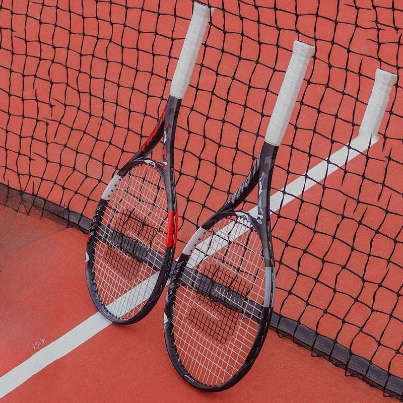 Professional Tennis Racke Full Carbon Fiber Lightweight Tennis Rackets Shock Absorption Rackets Portable Sports Equipments