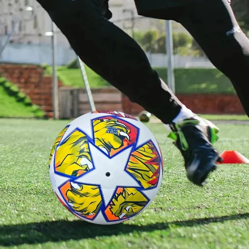 High Quality Soccer Balls Official Size 5 PVC Material Goal Team Outdoor Match Game Football Training Ballon De Foot