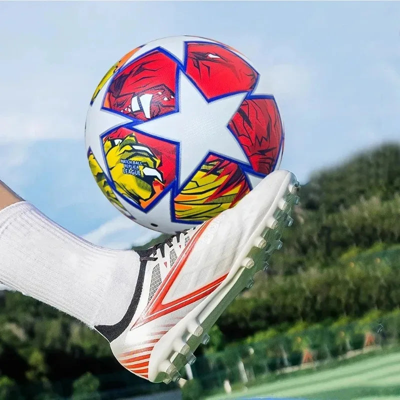 High Quality Soccer Balls Official Size 5 PVC Material Goal Team Outdoor Match Game Football Training Ballon De Foot